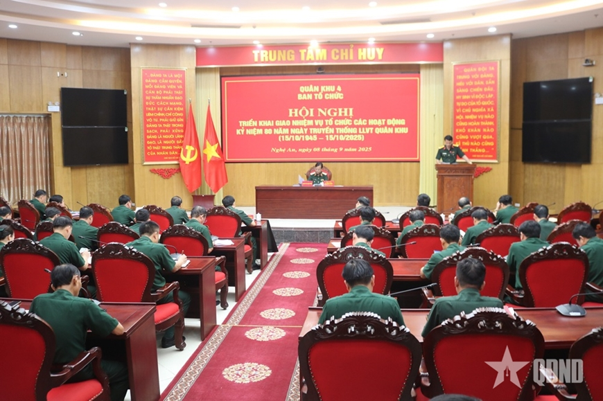 LLVT Quân khu 4 triển khai các hoạt động kỷ niệm 80 năm Ngày truyền thống