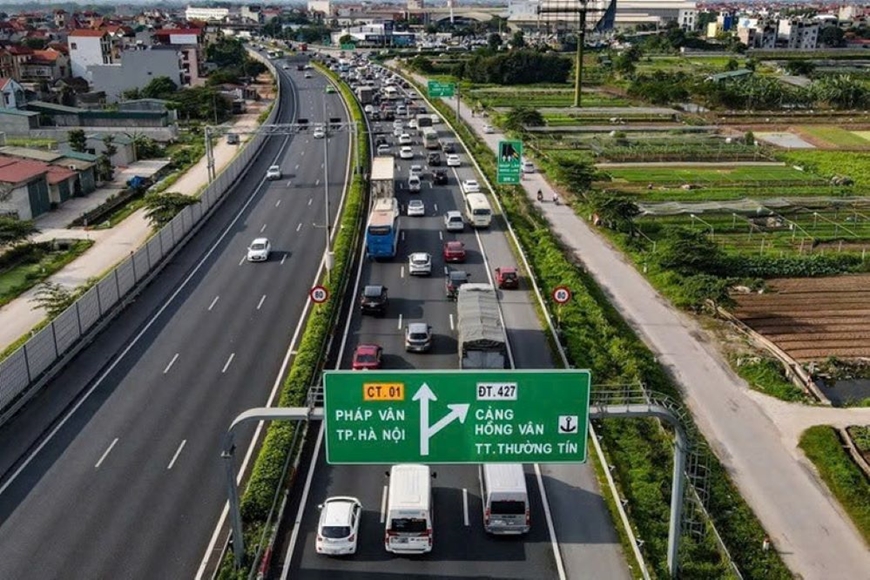 Xử phạt đi sai làn trên cao tốc Pháp Vân Cầu Giẽ và Hà Nội Hải Phòng