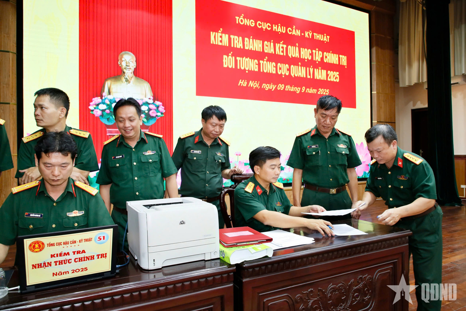 Tổng cục Hậu cần – Kỹ thuật kiểm tra nhận thức chính trị năm 2025