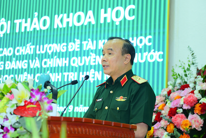 Nâng cao chất lượng đề tài khoa học Xây dựng Đảng và Chính quyền Nhà nước