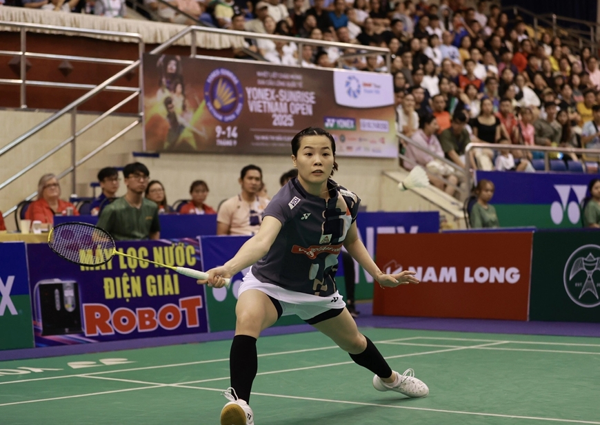Nguyễn Thùy Linh tiến gần kỷ lục giải cầu lông Vietnam Open