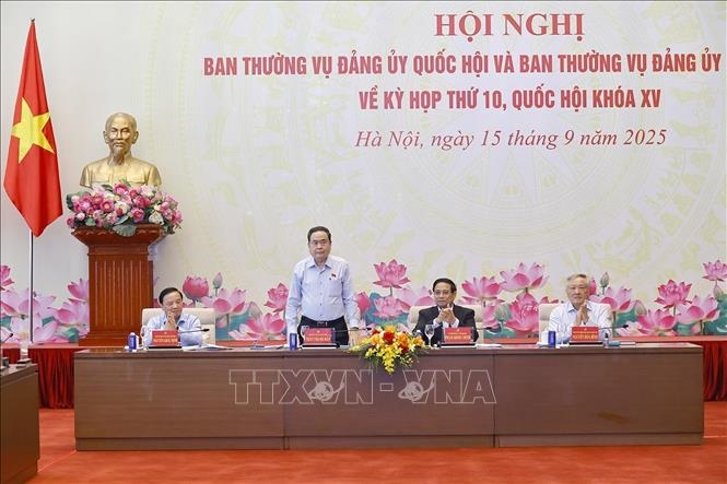 Hội nghị Ban Thường vụ Đảng ủy Quốc hội và Ban Thường vụ Đảng ủy Chính phủ chuẩn bị Kỳ họp thứ 10