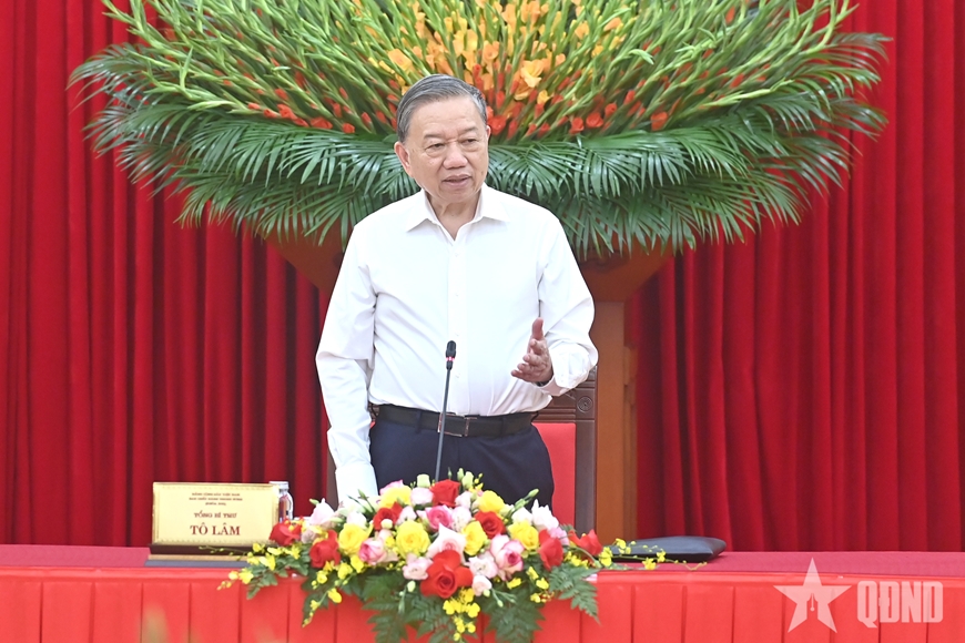 Tổng Bí thư Tô Lâm: Phát huy mạnh mẽ vai trò tiên phong của đối ngoại và hội nhập quốc tế