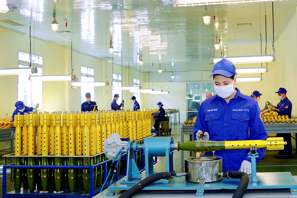 Tiếp nối truyền thống, nâng cao tiềm lực công nghiệp quốc phòng