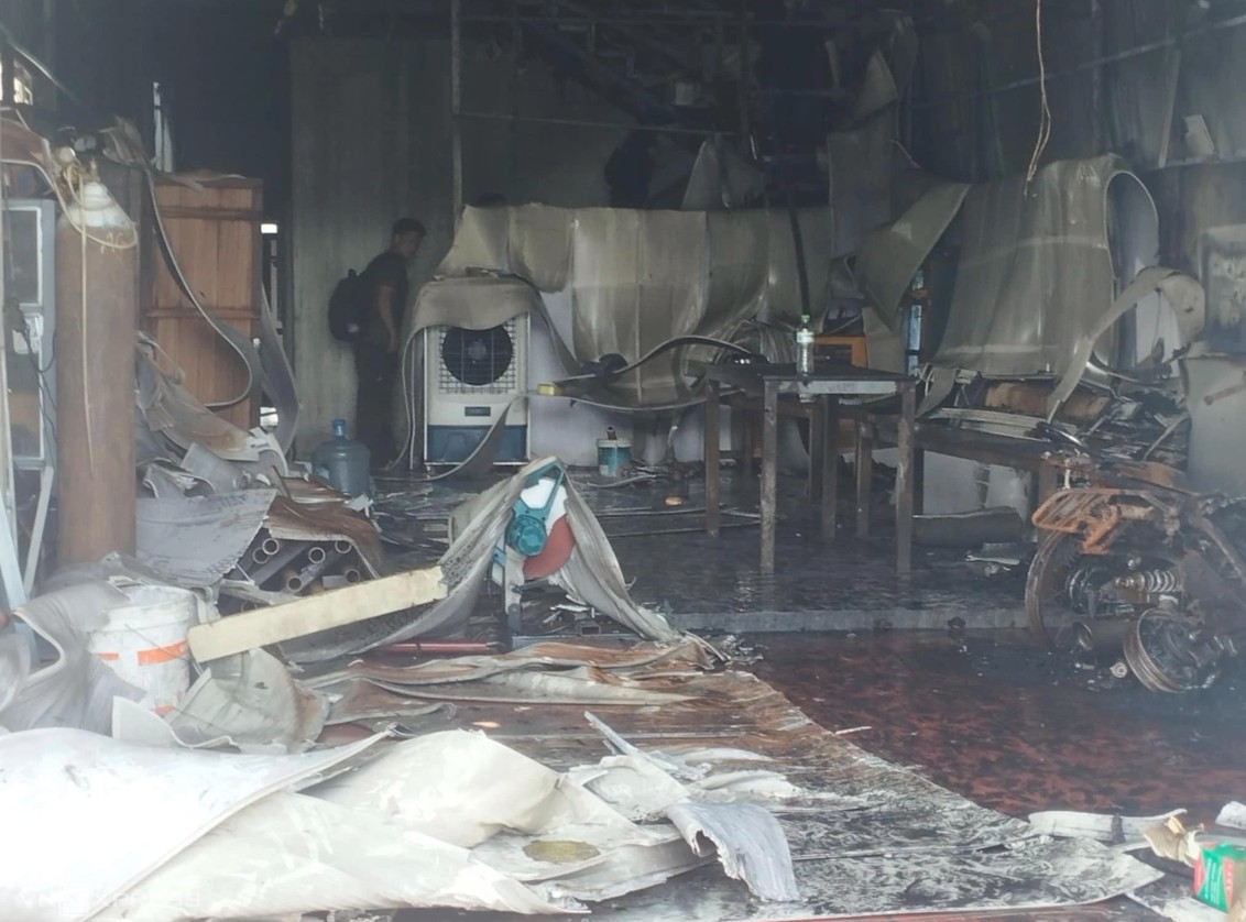 Cháy nhà dân tại Thường Tín, Hà Nội, 4 người tử vong