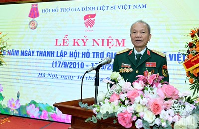 View - 	Kỷ niệm 15 năm thành lập Hội Hỗ trợ gia đình liệt sĩ Việt Nam