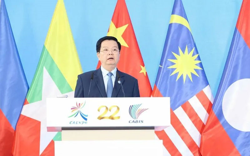 Biểu tượng của hợp tác kinh tế, thương mại, đầu tư giữa Trung Quốc và ASEAN