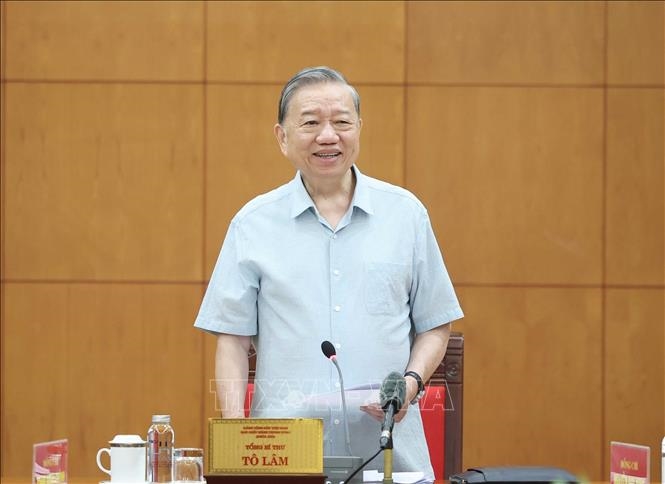 Tổng Bí thư Tô Lâm: Tháo gỡ vướng mắc phát sinh, đảm bảo tính thống nhất, đồng bộ của hệ thống pháp luật