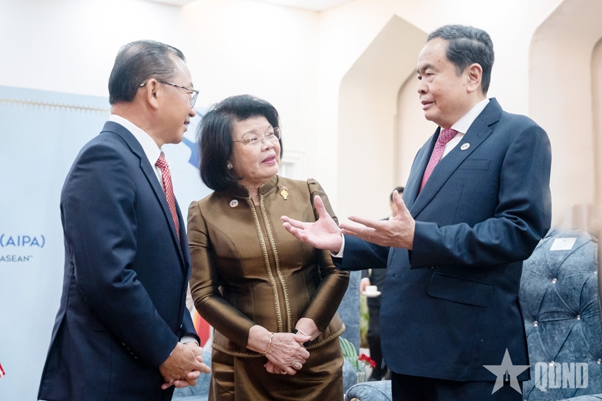 Chủ tịch Quốc hội Trần Thanh Mẫn chào xã giao Chủ tịch Hạ viện Malaysia, Chủ tịch AIPA-46