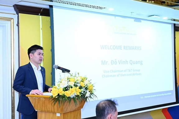Nhiều "ông lớn" Hoa Kỳ muốn hợp tác với T&amp;T Group để phát triển công nghiệp hàng không tại Việt Nam