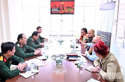 View - 	Hoạt động của đoàn công tác Báo Quân đội nhân dân tại Cuba