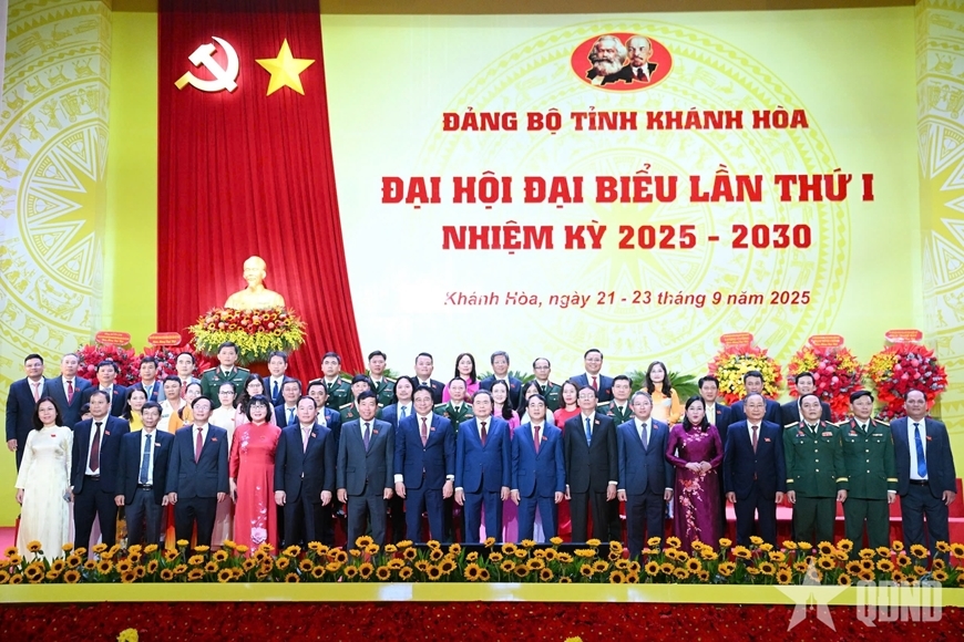 Chủ tịch Quốc hội Trần Thanh Mẫn dự Đại hội đại biểu Đảng bộ tỉnh Khánh Hòa