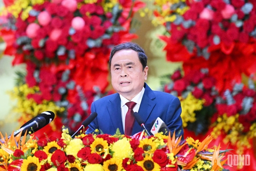 Chủ tịch Quốc hội Trần Thanh Mẫn dự Đại hội đại biểu Đảng bộ tỉnh Khánh Hòa