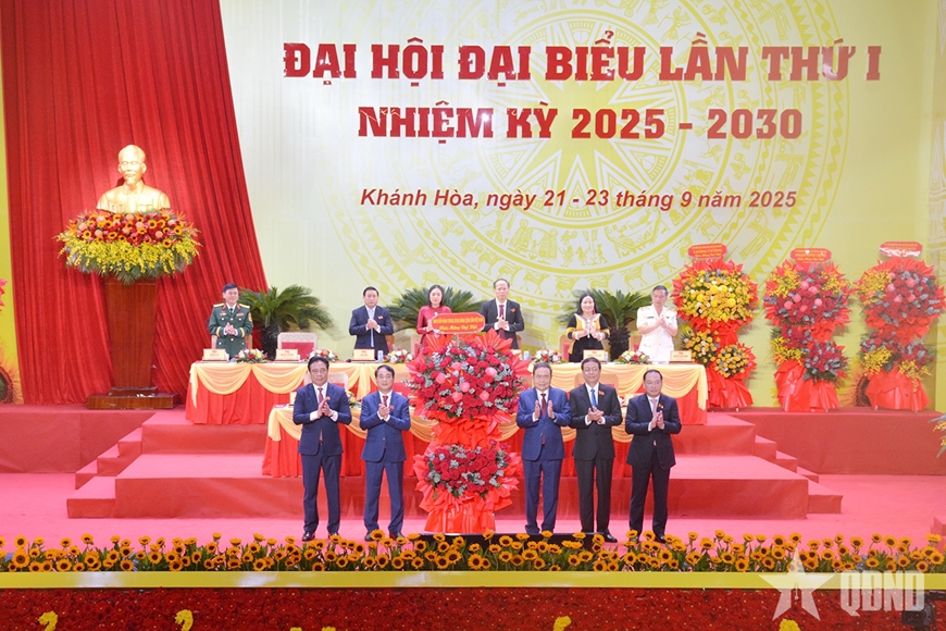 Chủ tịch Quốc hội Trần Thanh Mẫn dự Đại hội đại biểu Đảng bộ tỉnh Khánh Hòa