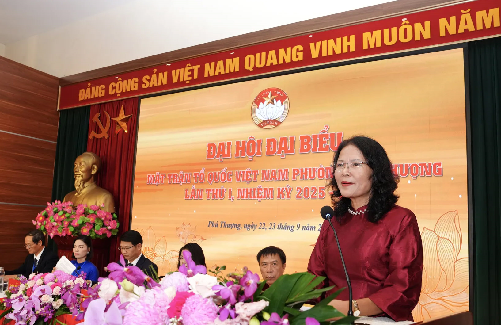 Hà Nội: Đại hội đại biểu Mặt trận Tổ quốc Việt Nam phường Phú Thượng lần thứ I