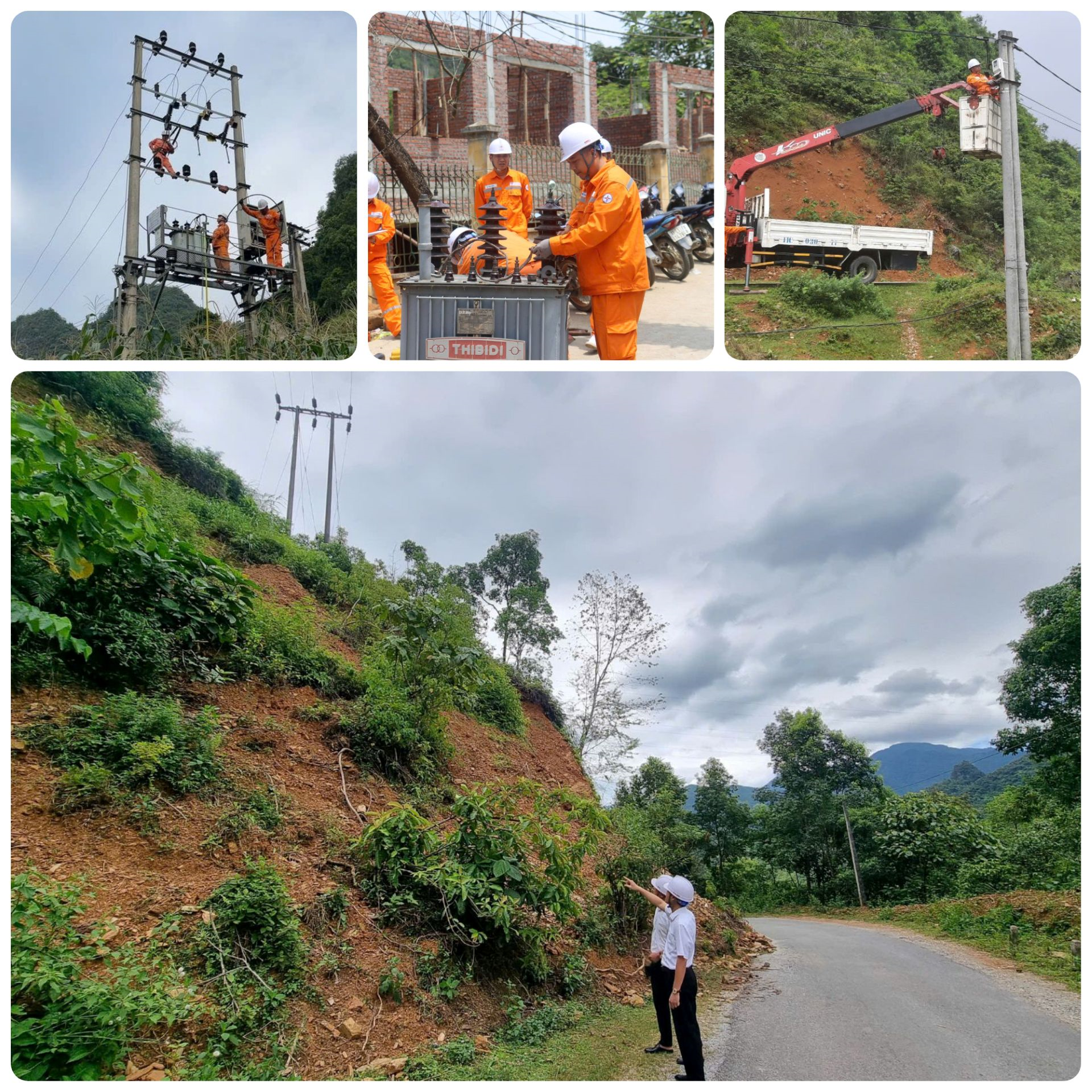 Điện lực Cao Bằng khẩn trương chuẩn bị ứng phó bão Ragasa