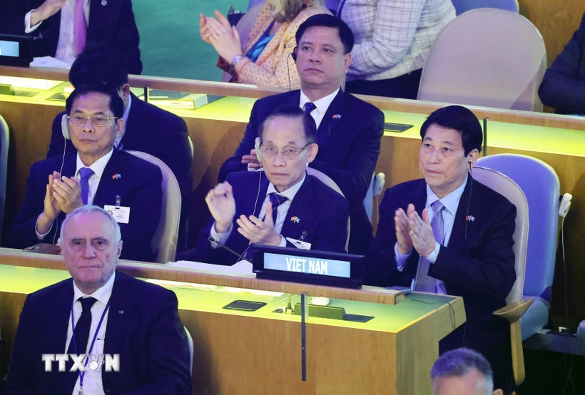 Chủ tịch nước Lương Cường dự khai mạc Phiên thảo luận cấp cao Đại hội đồng Liên hợp quốc Khóa 80