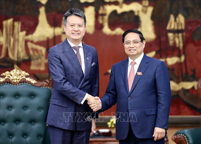 Thủ tướng Phạm Minh Chính tiếp Tổng giám đốc Tổ chức Sở hữu trí tuệ Thế giới Daren Tang​