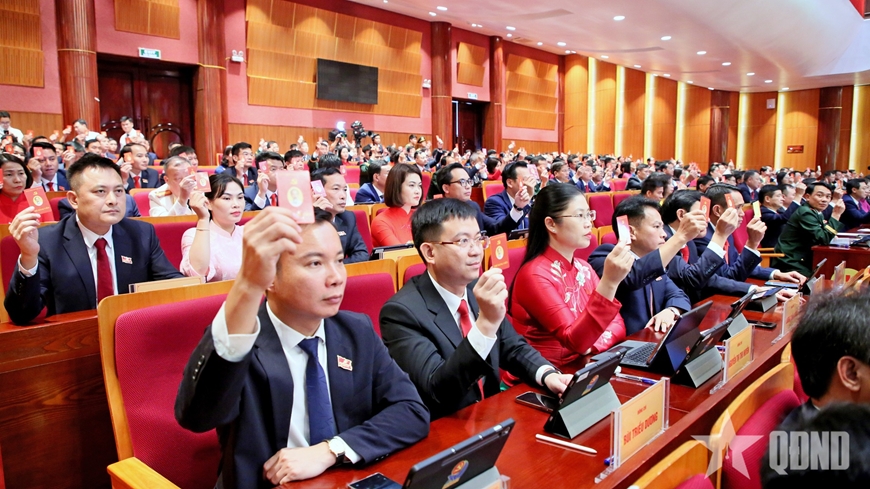 Khai mạc trọng thể Đại hội đại biểu Đảng bộ tỉnh Quảng Ninh lần thứ XVI, nhiệm kỳ 2025 - 2030