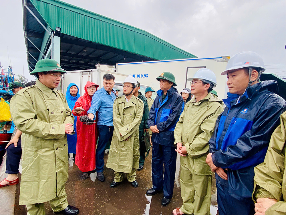 Quảng Ngãi chủ động ứng phó bão số 10