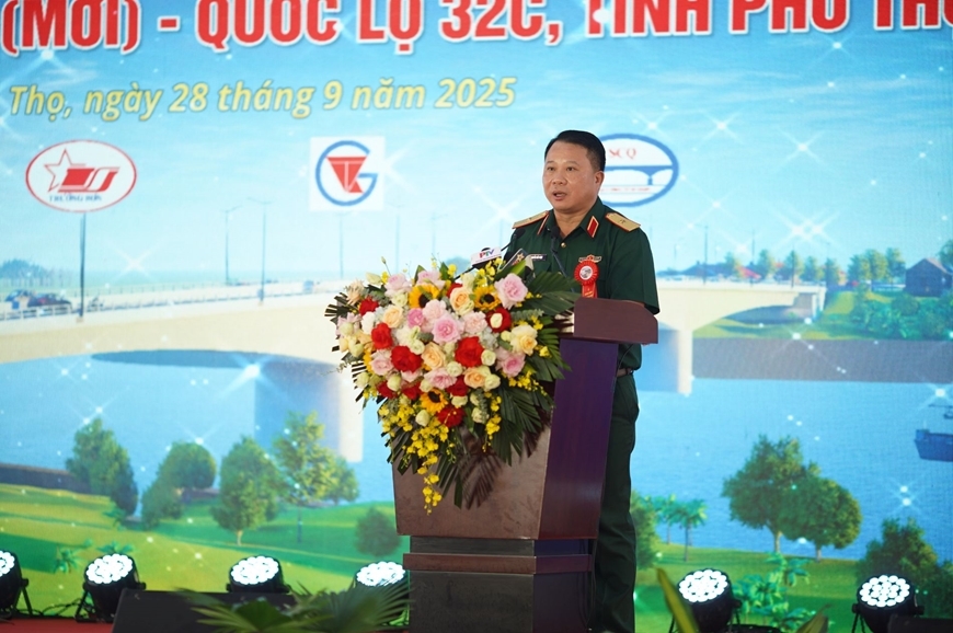 Thủ tướng Phạm Minh Chính dự lễ khánh thành cầu Phong Châu mới