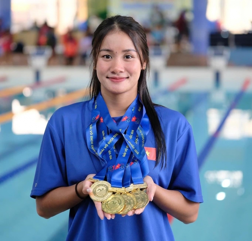 Đội tuyển bơi Việt Nam giành 3 huy chương châu Á