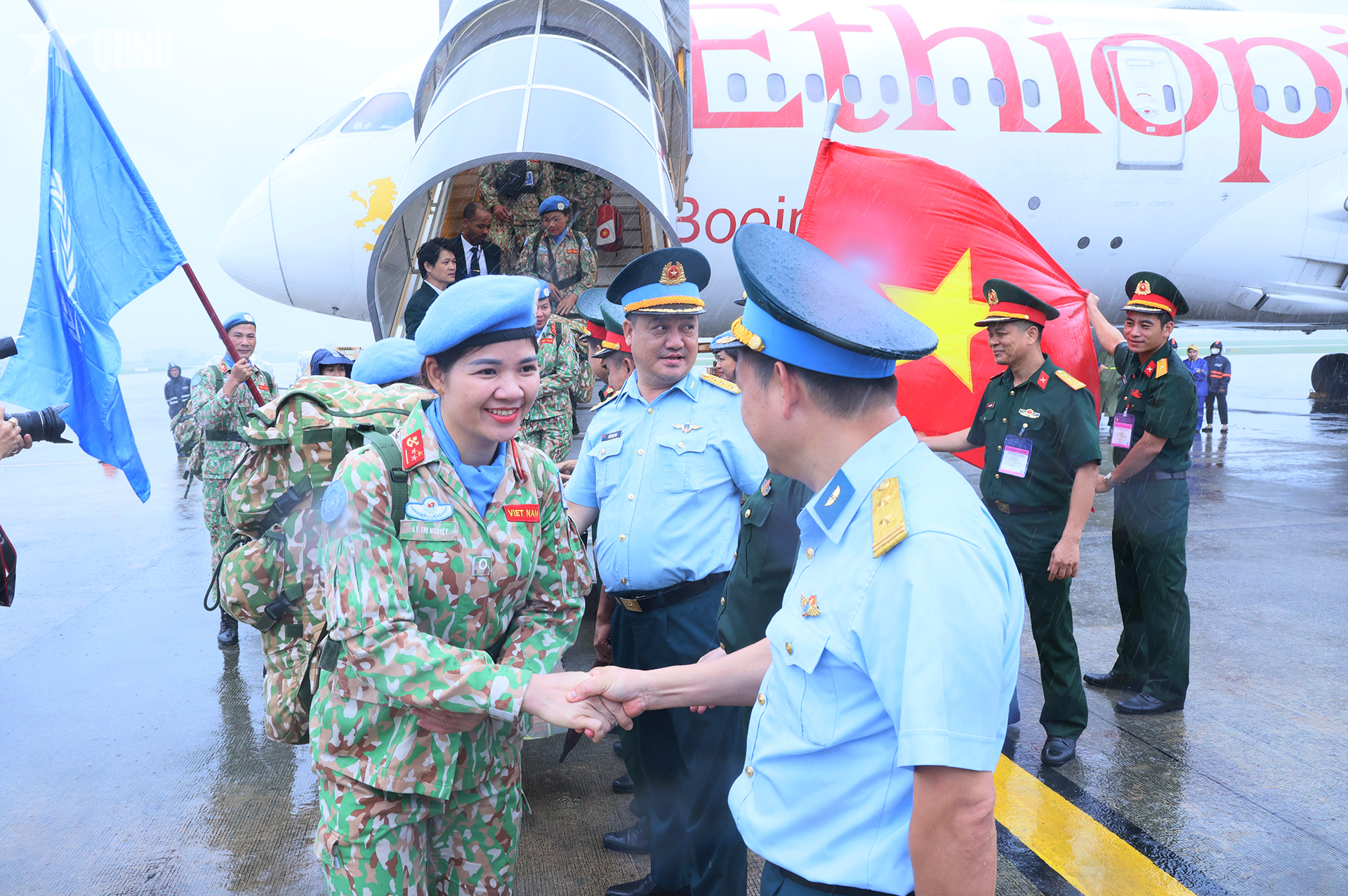 Đội Công binh số 3 hoàn thành nhiệm vụ tại phái bộ gìn giữ hòa bình về nước
