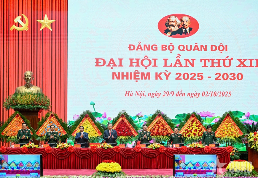 Phát biểu của Tổng Bí thư Tô Lâm, Bí thư Quân ủy Trung ương tại Đại hội đại biểu Đảng bộ Quân đội lần thứ XII, nhiệm kỳ 2025 - 2030