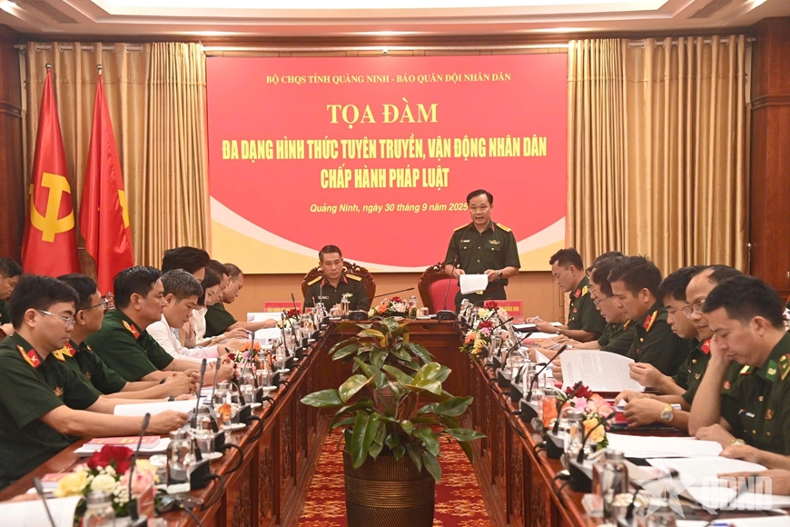 Tọa đàm “Đa dạng hình thức tuyên truyền, vận động nhân dân chấp hành pháp luật”