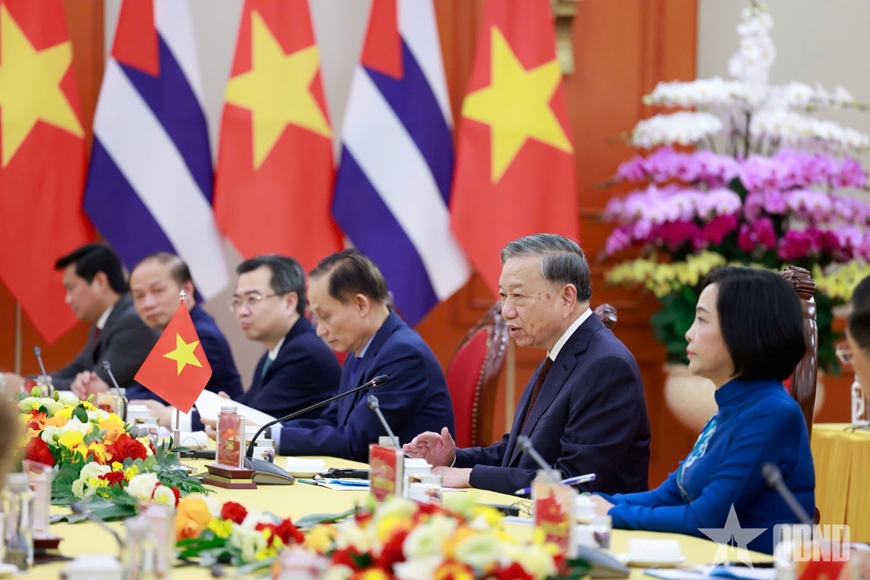 Chủ tịch Quốc hội Cuba hội kiến Tổng Bí thư Tô Lâm