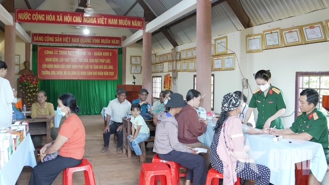 Công ty TNHH MTV Cà phê 15 (Quân khu 5): Khai mạc đợt dân vận cao điểm trong vùng đồng bào dân tộc thiểu số