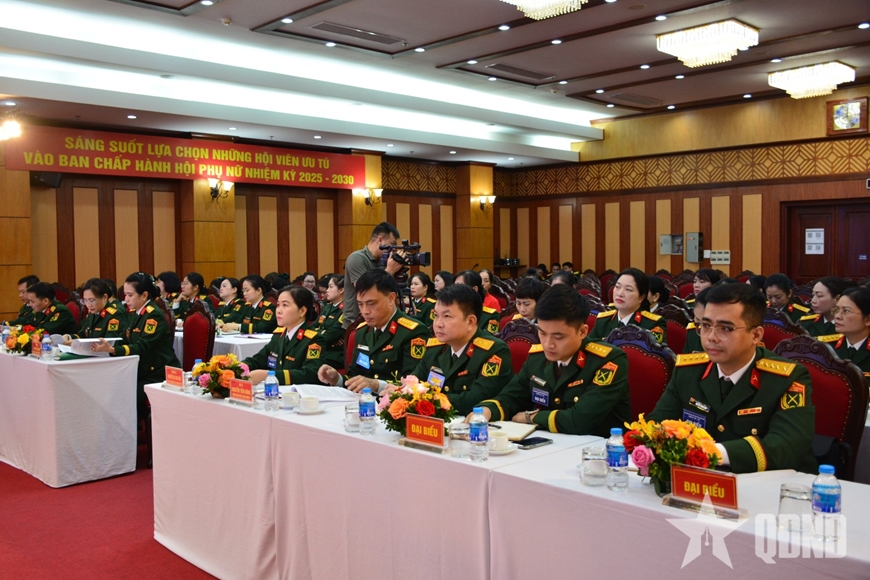Hội Phụ nữ Thư viện Quân đội tổ chức Đại hội nhiệm kỳ 2025-2030