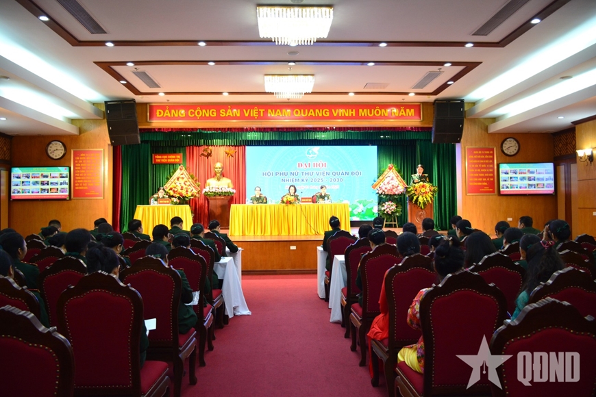 Hội Phụ nữ Thư viện Quân đội tổ chức Đại hội nhiệm kỳ 2025-2030