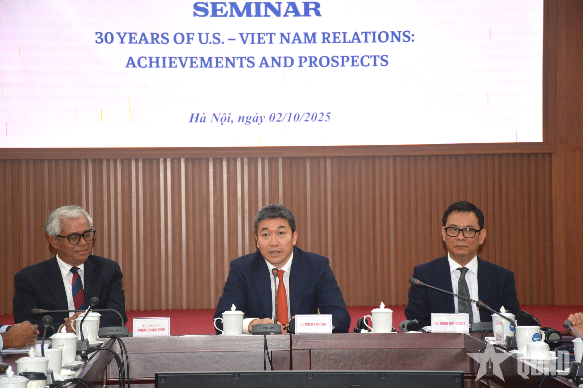 Hội thảo “30 năm quan hệ Việt Nam - Hoa Kỳ: Thành tựu và triển vọng”