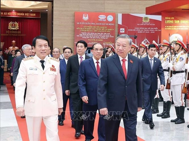 Tổng Bí thư Tô Lâm: Công an nhân dân nỗ lực bứt phá lập nên những kỳ tích mới vì Đảng, vì nước, vì dân