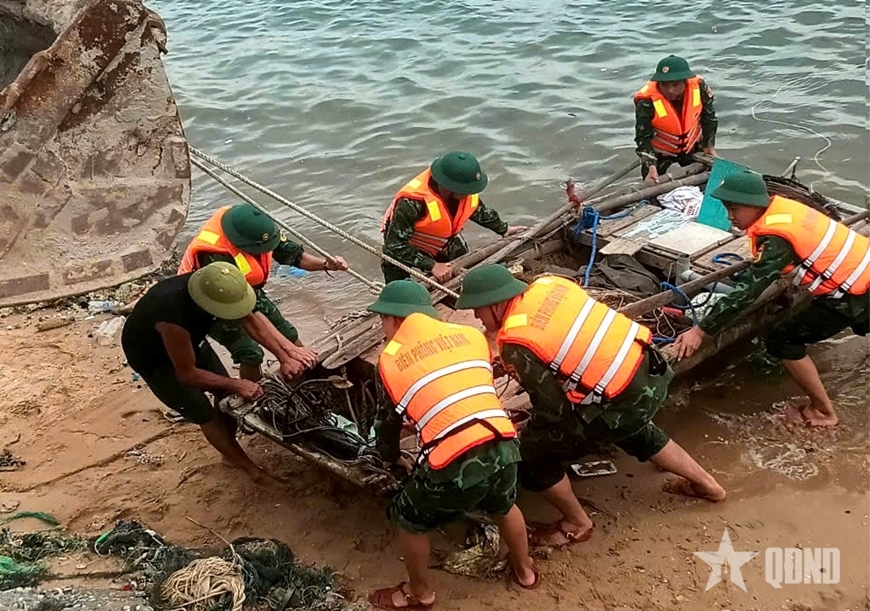 Công điện của Bộ Tổng Tham mưu về triển khai các biện pháp ứng phó bão số 11