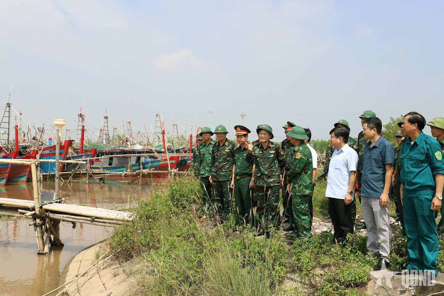 Quân khu 3: Kiểm tra sát sao công tác ứng phó bão số 11