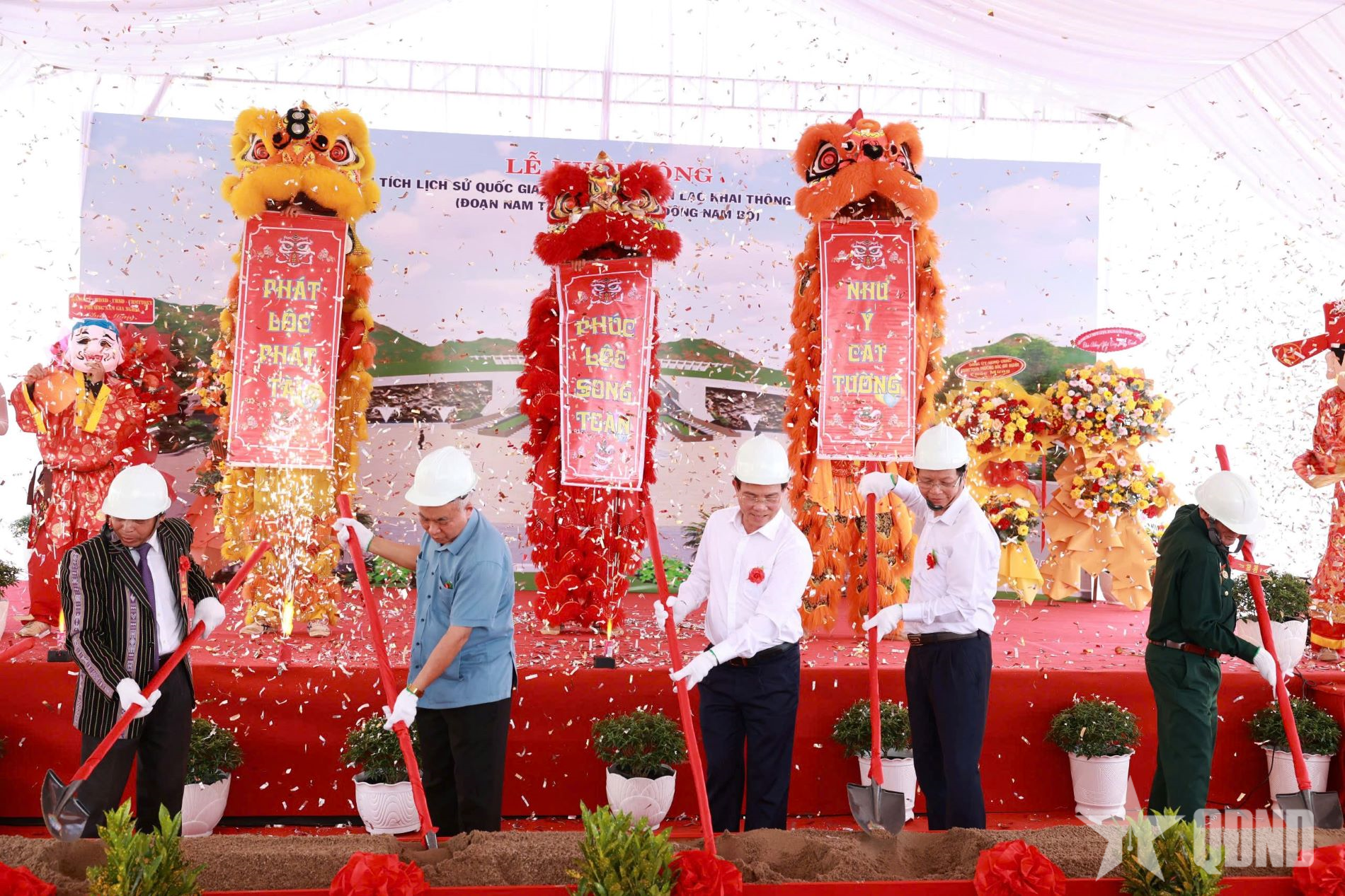 Khởi công Dự án Khu di tích lịch sử Quốc gia địa điểm bắt liên lạc, khai thông đường Hồ Chí Minh đoạn Nam Tây Nguyên đến Đông Nam Bộ