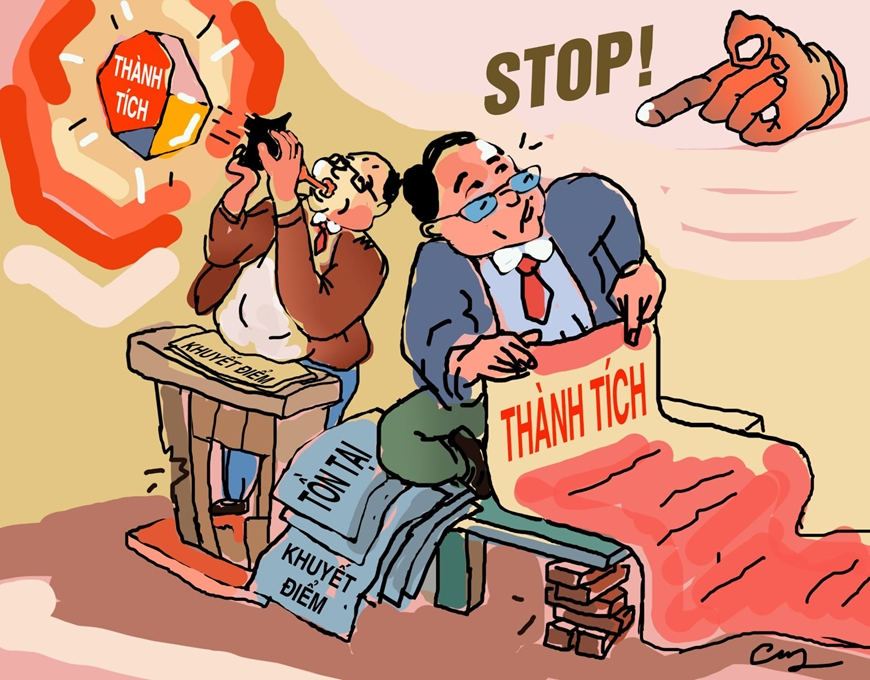 Tình trạng “làm láo, báo cáo hay” là trọng bệnh 