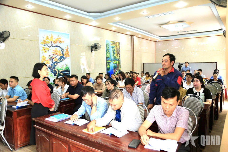 Điện Biên: Tập huấn nghiệp vụ cho 120 cán bộ công đoàn