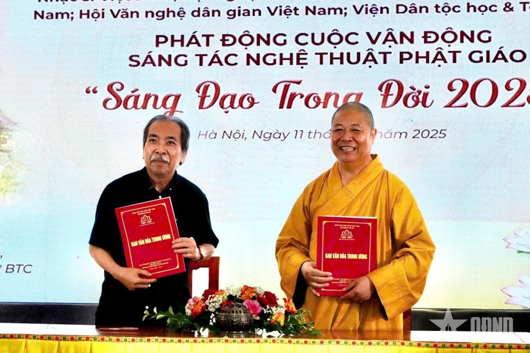 Phát động cuộc vận động sáng tác “Sáng đạo trong đời” 2025
