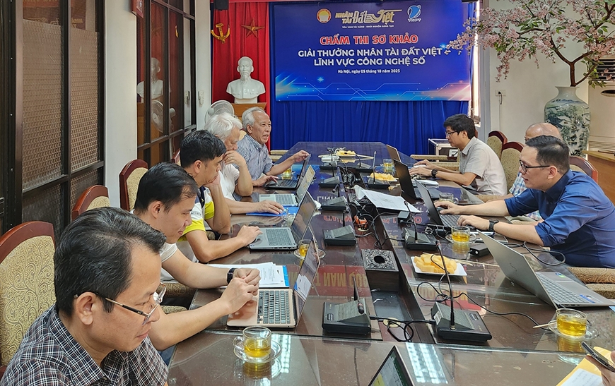 18 sản phẩm lĩnh vực công nghệ số vào vòng chung khảo Giải thưởng Nhân tài Đất Việt 2025