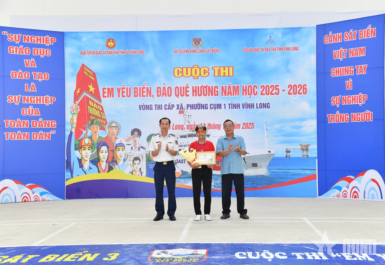 “Em yêu biển, đảo quê hương” - sân chơi ý nghĩa cho học sinh tỉnh Vĩnh Long