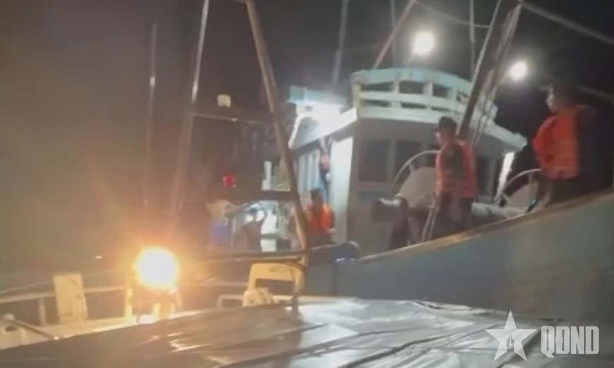 Bộ đội Biên phòng Lâm Đồng liên tiếp bắt giữ tàu đánh cá bằng giã cào