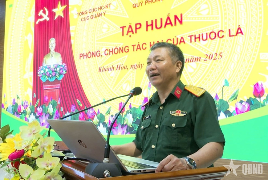 Trường Trung cấp Kỹ thuật miền Trung tuyên truyền phòng, chống tác hại của thuốc lá