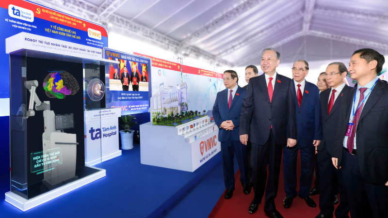 Trình diễn công nghệ y tế nổi bật tại Triển lãm công nghệ quốc gia TP Hồ Chí Minh năm 2025