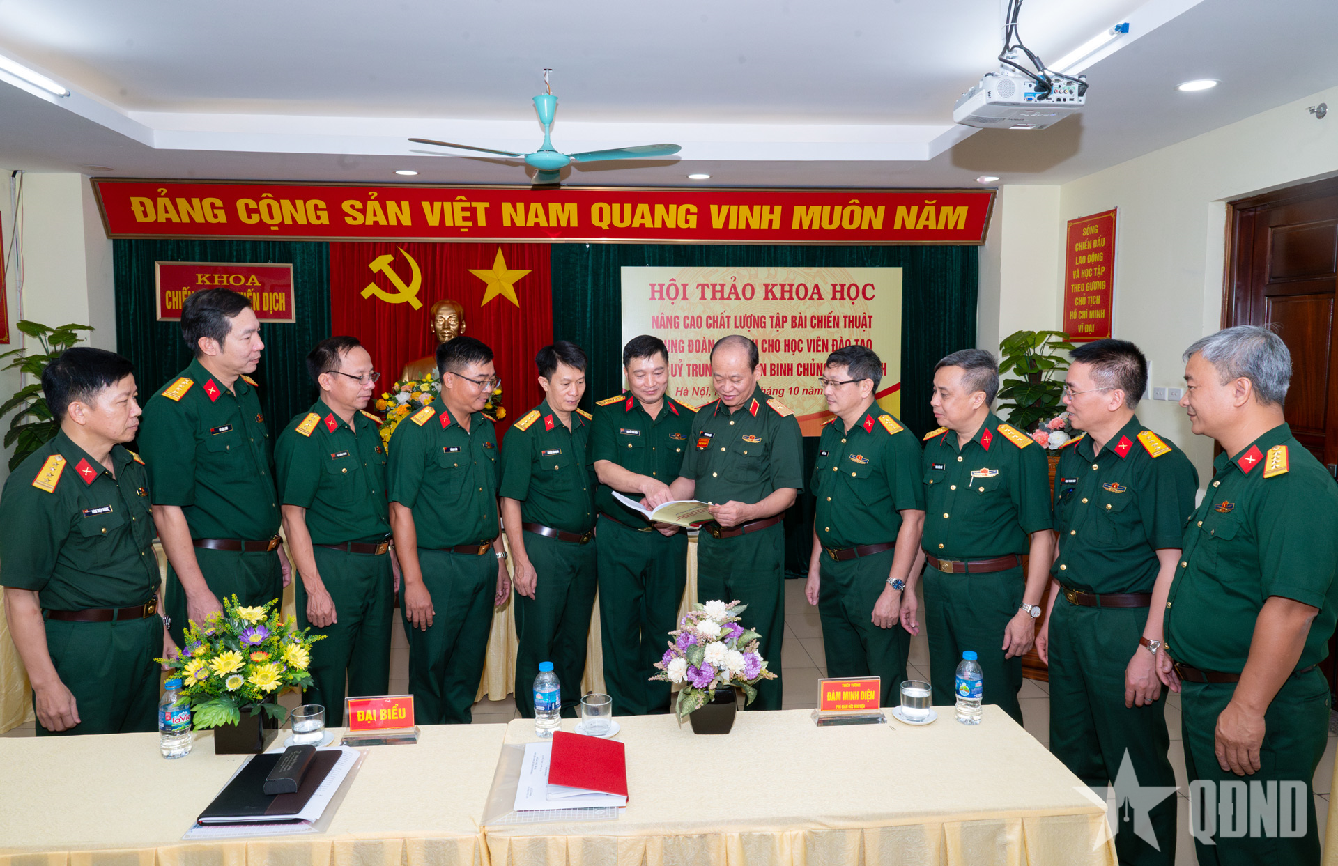 Nâng cao chất lượng tập bài chiến thuật trong đào tạo chính ủy trung, lữ đoàn ở Học viện Chính trị