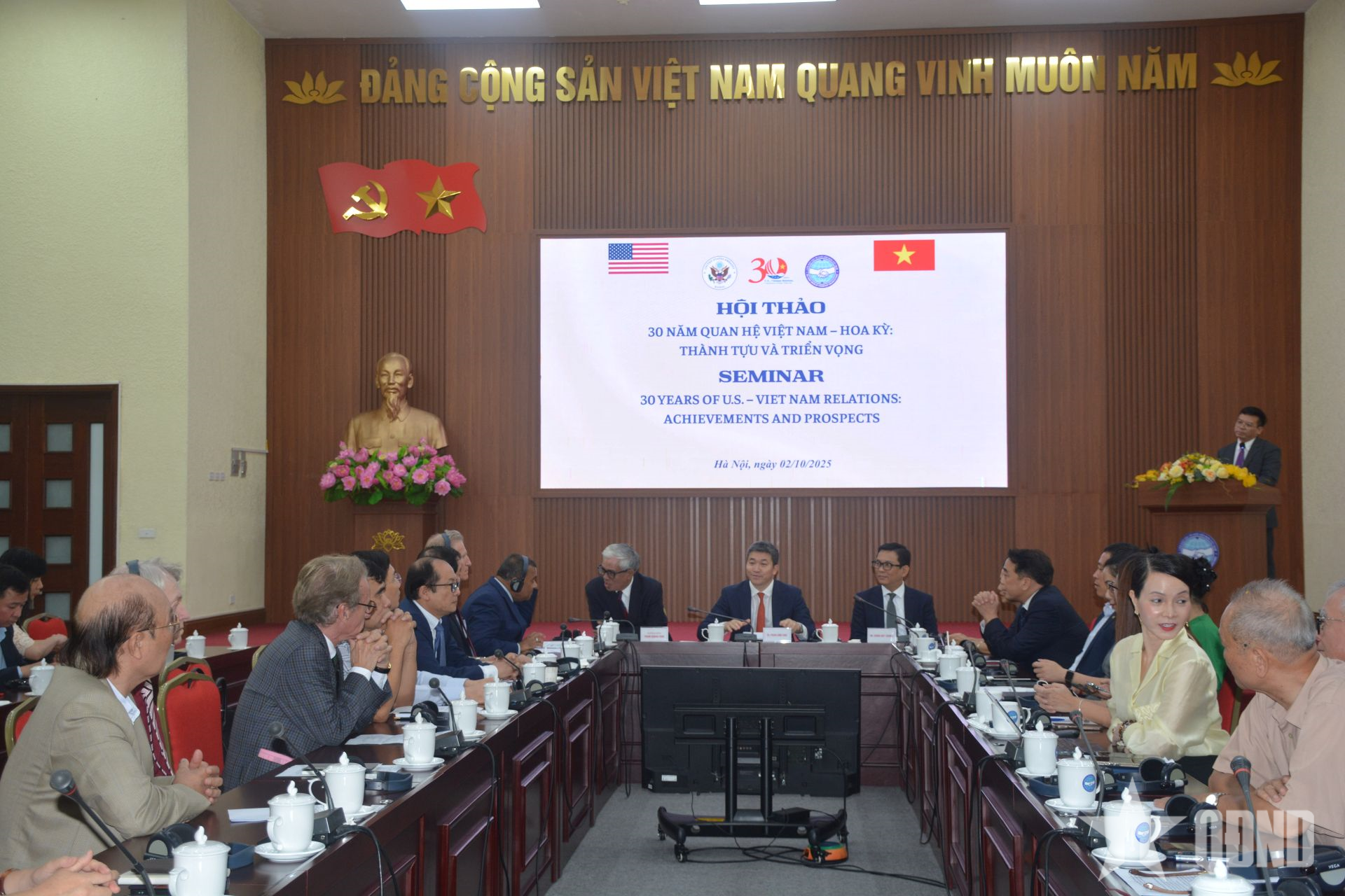 Lễ kỷ niệm 80 năm thành lập Hội Việt - Mỹ diễn ra ngày 16-10 tại Nhà hát Hồ Gươm