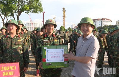 Gallery - 	Thái Nguyên chia tay bộ đội về đơn vị