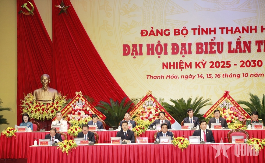Khai mạc trọng thể Đại hội đại biểu Đảng bộ tỉnh Thanh Hóa lần thứ XX, nhiệm kỳ 2025 - 2030